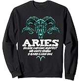 Horoscope Star Sign Astronomy Zodiac Sign Aries Sweatshirt