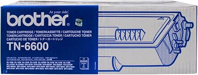 Brother TN6600 Black Toner Cartridge for HL-12XX Series Printers & MFC-8300