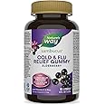 Nature's Way Sambucus Cold and Flu Relief Original Elderberry Gummies – Used in Herbal Medicine to Help Relieve Symptoms (Cou