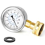 MEANLIN MEASURE 0~100Psi Stainless Steel Frame