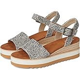 TOMS Women's Diana Sandal Cheetah 5.5 Medium