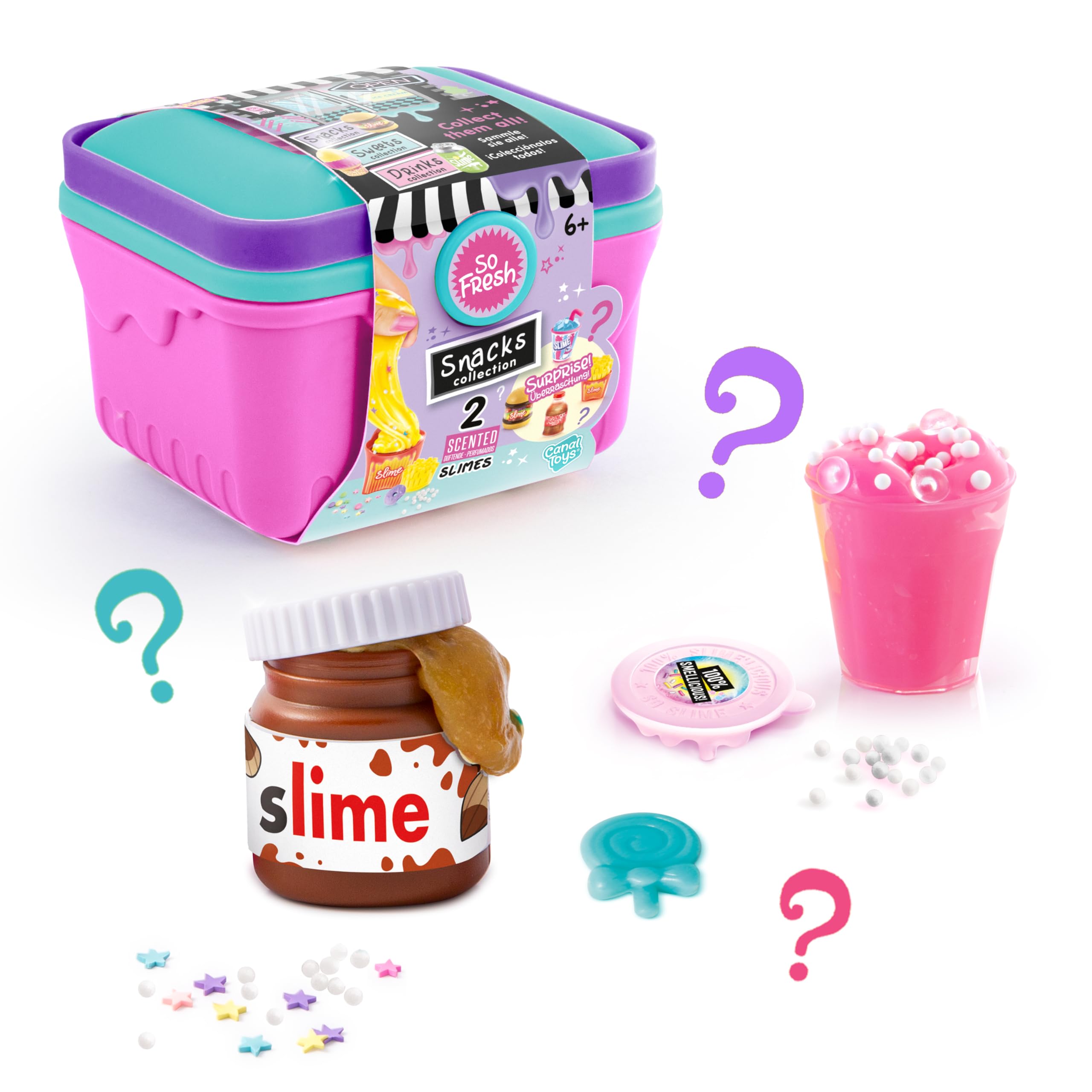 So Slime DIY Mini Market Case, fun slime for kids, mess free slime, collectable shakers, mini market
