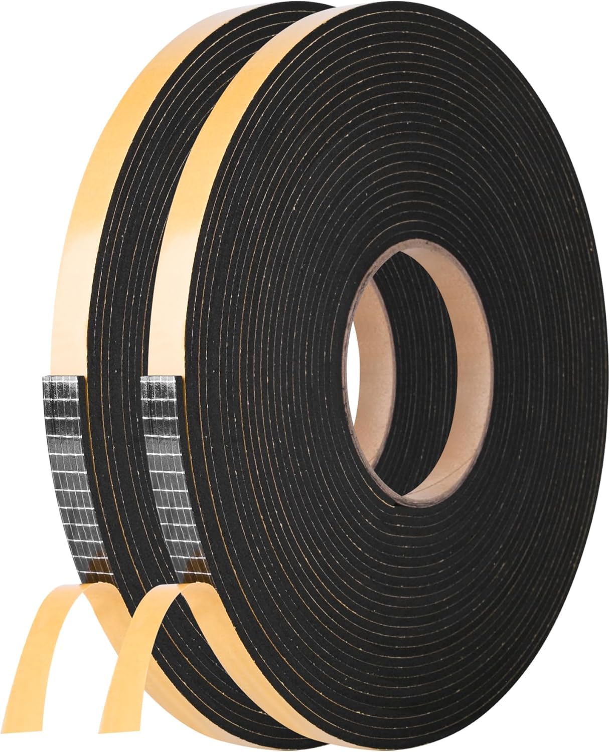 Self Adhesive Foam Tape Weatherstrip 1in x 3/4in x