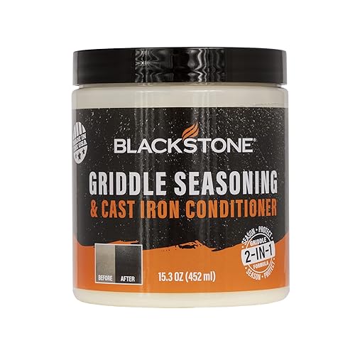 BLACKSTONE 4146 Griddle Conditioner Kit 2-in-1 Cast Iron Season