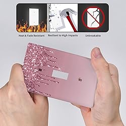 Pink Light Switch Cover Decorative Single Toggle 1
