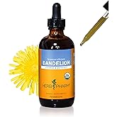 Herb Pharm Certified Organic Dandelion Liquid Extract for Cleansing and Detoxification, Organic Cane Alcohol, 4 Ounce