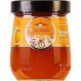 Tuscanini Premium Italian Apricot Preserves, 11.64 oz Jar, Spreadable Fruit Jam, No High Fructose Corn Syrup, No Preservative