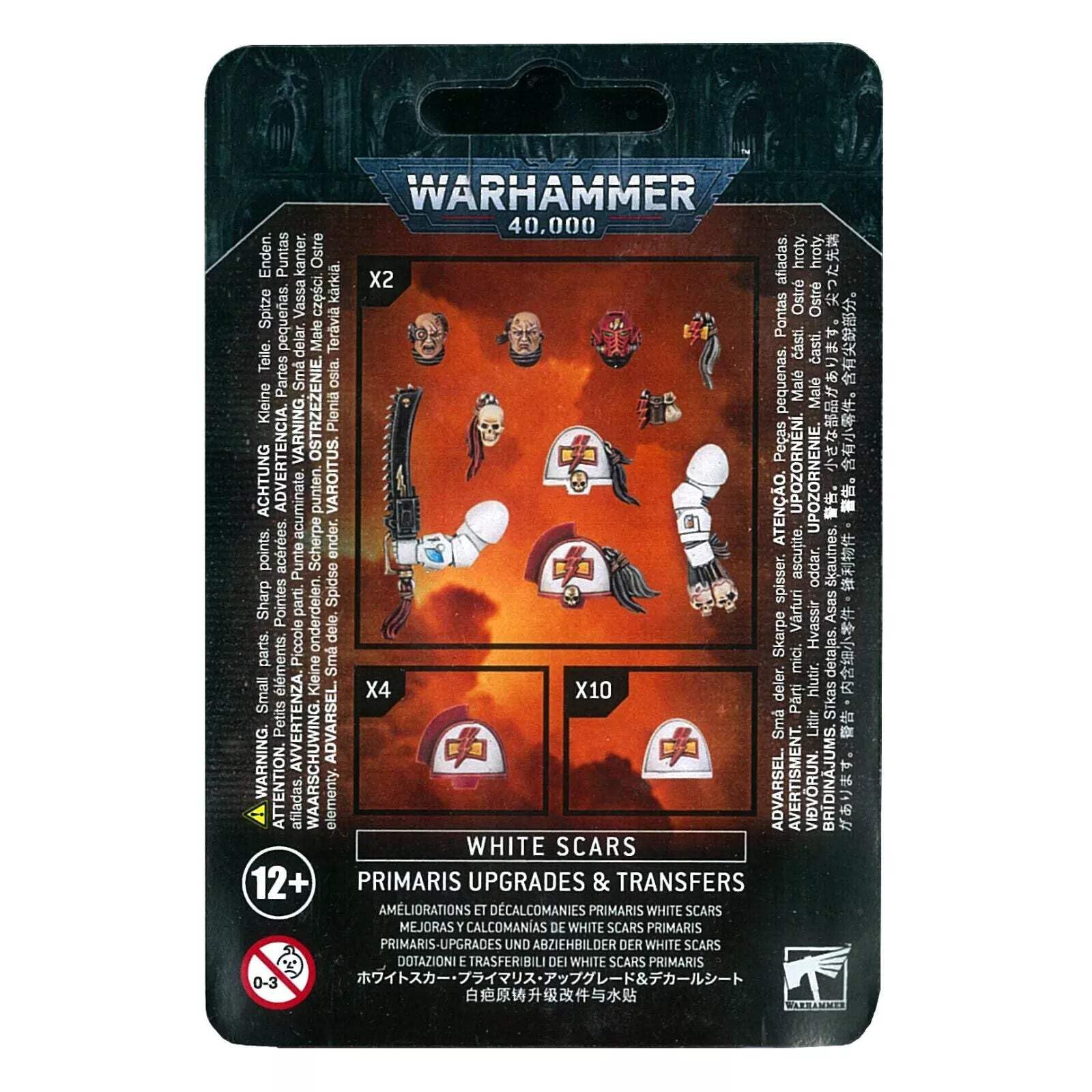 Games Workshop Warhammer 40k - White Scars Primaris Upgrades & Transfers