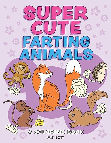 Download Super Cute Farting Animals Coloring Book PDF