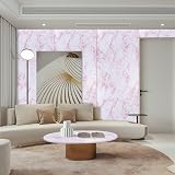 Arthome Pink Marble Contact Paper 43.5cmx200cm Self Adhesive Waterproof view 2
