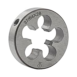 Aceteel 37/64"-28 UNF HSS Tap And Die Set, 37/64 x
