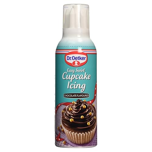 Dr Oetker Easy Swirl Cupcake Icing spray with interchangeable nozzles