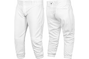 WEARCOG Premier Softball Pants | Youth Knicker Softball Pants with Belt Loops Elastic Bottom for Girl's