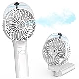 COMLIFE Portable Handheld Misting Fan, 3000mAh