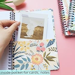 Rhuyoshn Spiral Notebooks 6 × 8 Inch, 4 Pack