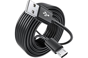 SIOCEN 10FT Long PS4 Charger Cord for Xbox One Controller,PS4 Charging Cable,Micro USB Cable for Xbox One S/X Slim Elite Controller,Dualshock 4 Data Cord Wire for Sony PlayStation 4 Controller Games Console