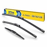 3 Wipers 26"/16"/12" Replacement For SUBARU