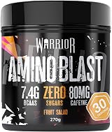 Warrior Amino Blast BCAA Powder 270g Fruit Salad 5g BCAAs per serve