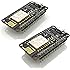 HiLetgo 2pcs ESP8266 NodeMCU LUA CP2102 ESP-12E Internet WiFi Development Board Open Source Serial Wireless Module Works Great with Arduino IDE/Micropython (Pack of 2PCS)