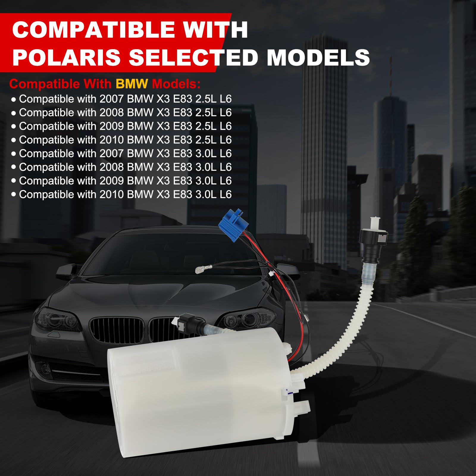 Condition photo showing New/Like New for gzgn electric fuel pump module assembly compatible with bmw e83 x3 2007 2008 2009 2010, l6 2.5l l6 3