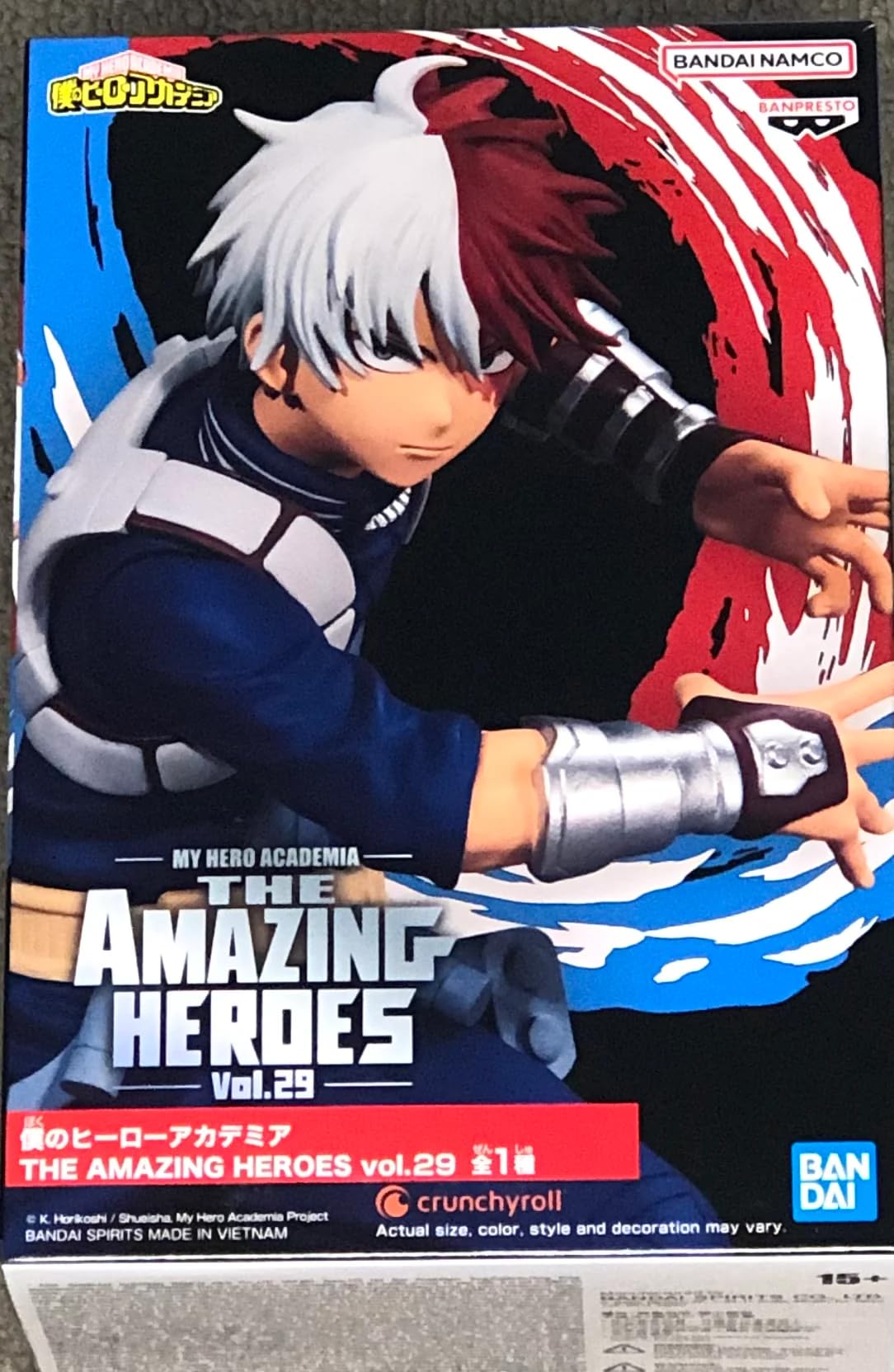 BANDAI - Banpresto - My Hero Academia - The Amazing Heroes - Vol.29 Shoto Todoroki Statue