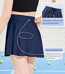 Hvididan Girls Tennis Skirt Athletic Skort