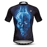 Mens Cycling Jersey Short Sleeves Mountain Bike