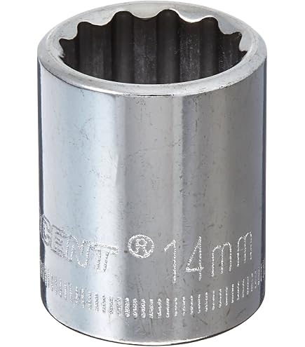 Crescent 1/2 Zoll Antrieb Stecknuss 14 Mm 12 Punkt - CDS74N, Verchromt & Extrem Stabil