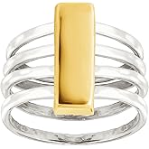 Silpada 'Agility' Ring in Sterling Silver and Brass