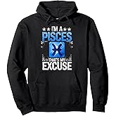 Pisces Zodiac Sign & Star Sign Pisces Pullover Hoodie