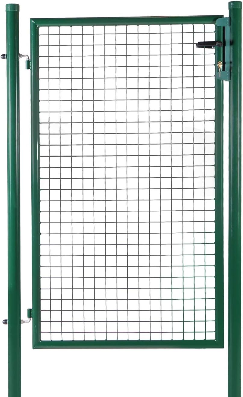 Portillon De Jardin Nice Gate Hauteur 1m20 Passage 1m Maille 50x50 Vert Amazon Fr Jardin