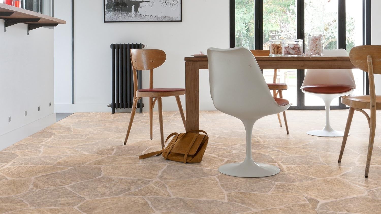 Gerflor Texline Pvc Vinyl Flooring 0548 Granite Cream Linoleum