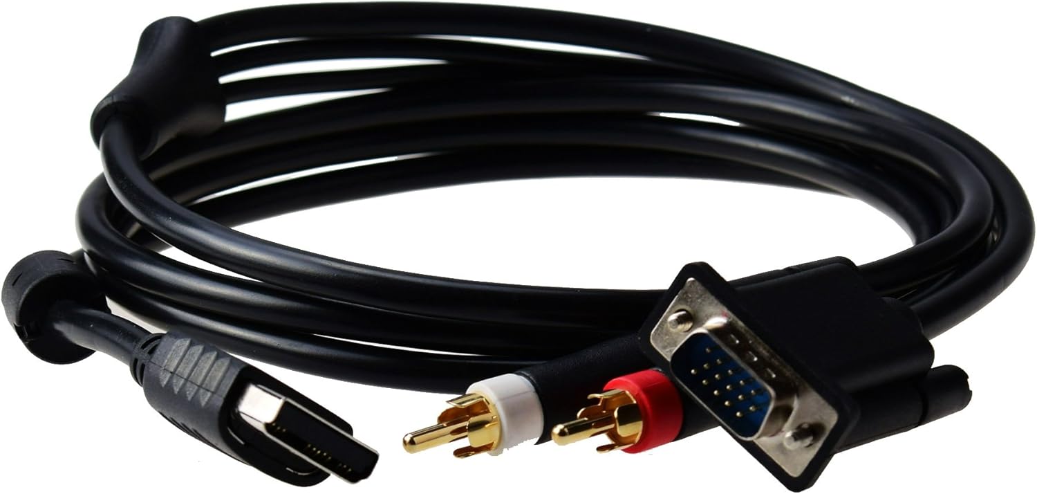 Mcbazel VGA AV Audio Video Cable for Sega Dreamcast: Electronics