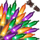 LAMPHOME Super-Bright Extendable Orange Purple and
