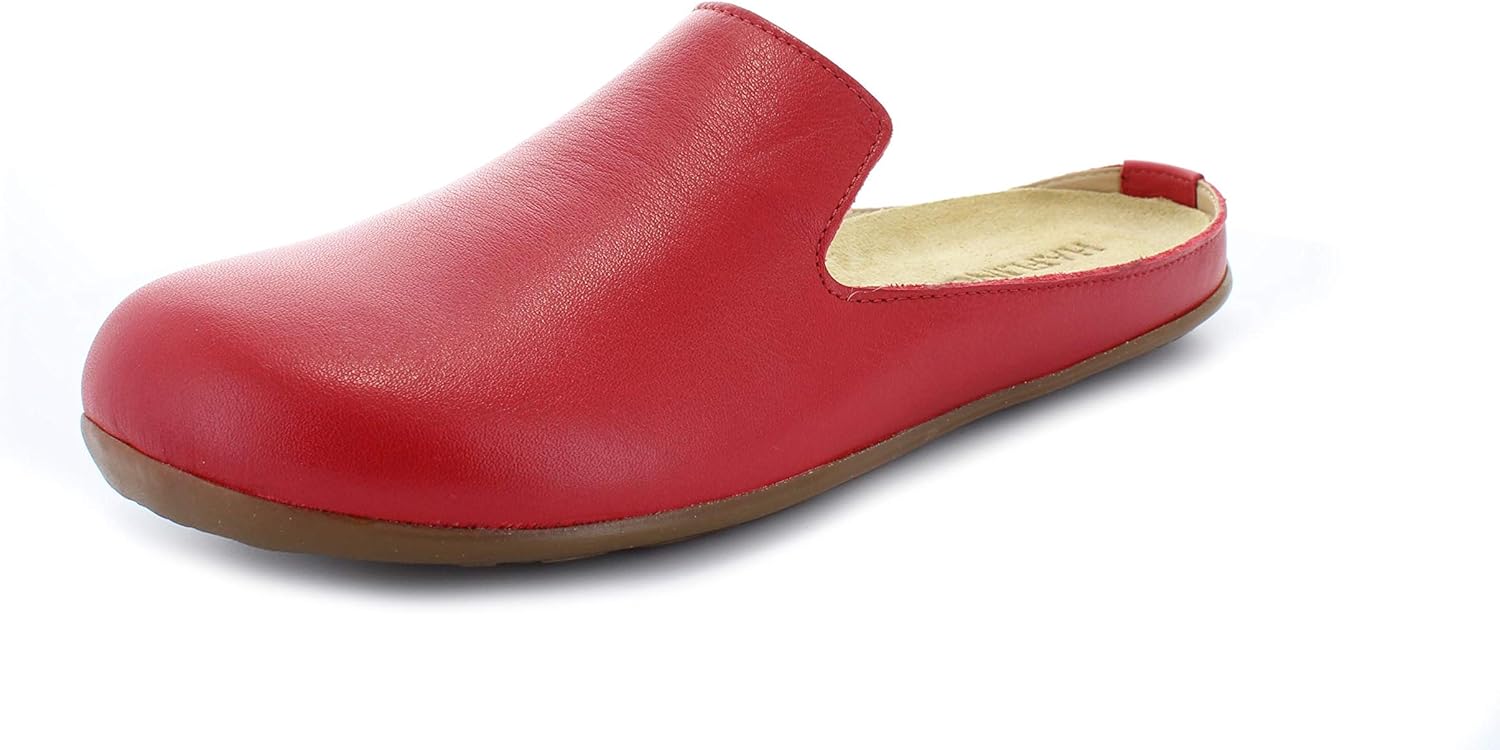 haflinger red slippers