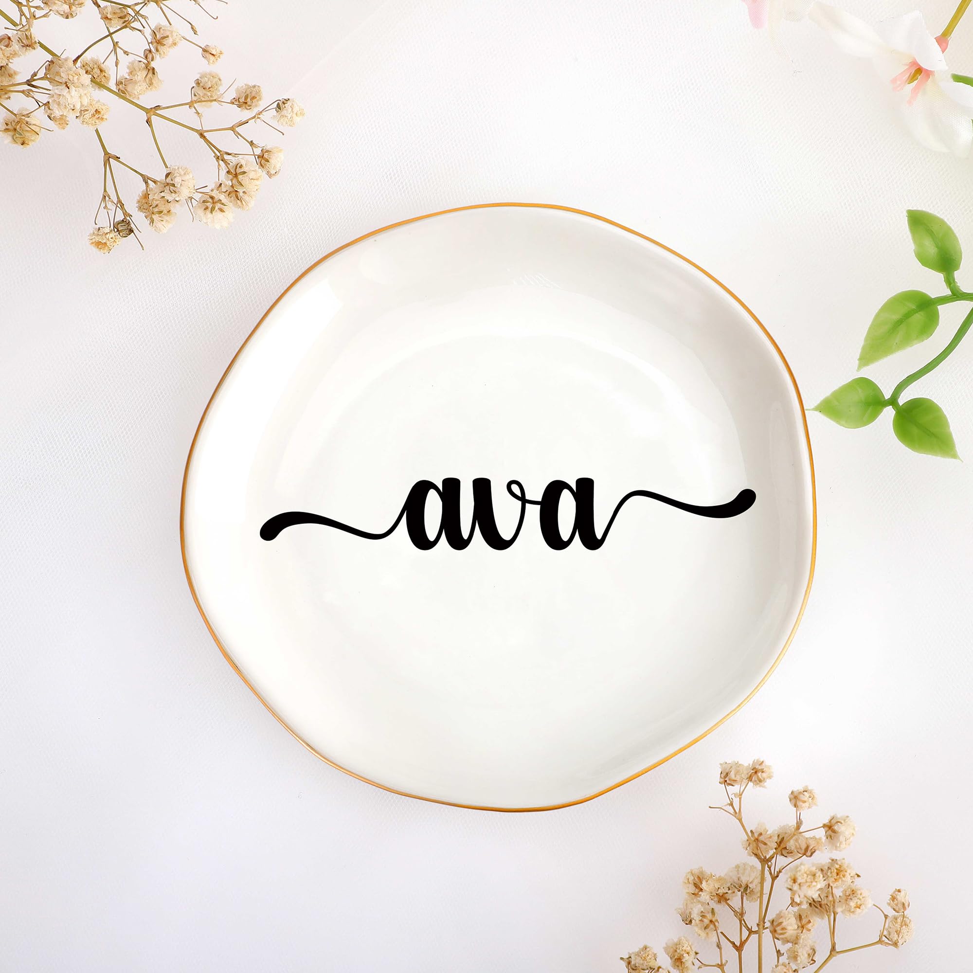 Ava Jewelry Holder Gifts for Women, Personalized