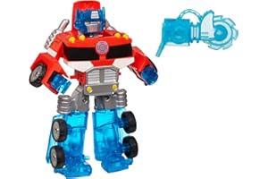 Transformers Rescue Bots Energize Optimus Prime Action Figure, 7-Inch Scale, Ages 3-7 (Amazon Exclusive)