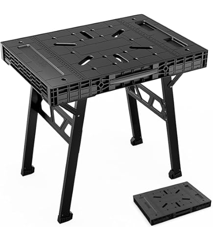 Express Folding Work Table, Easy Setup Portable Folding Work