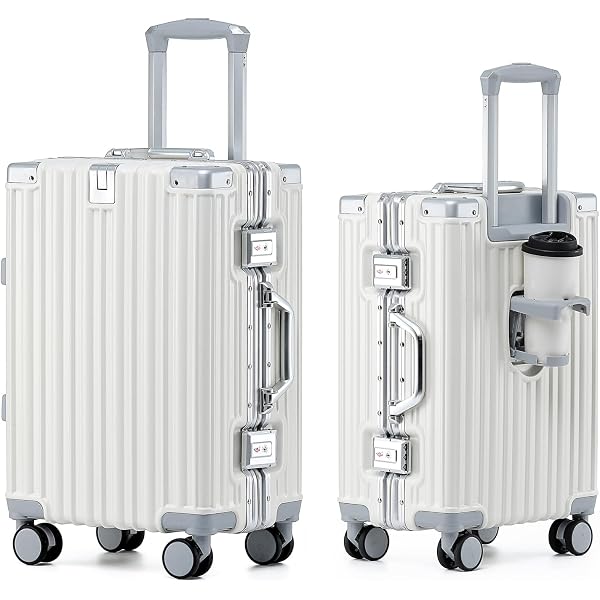 Amazon.com: HotWay 26 Inch Checked Zipperless Luggage with Cup