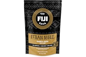 TUI KAVA PREMIUM WELLNESS KAVA - MICRONIZED Noble Kava 250g (8.8oz) - Trial/Travel Size | Very Heady | All Natural Relaxation | Increase Focus | Mood/Sleep Support | Stress Relief | NO STRAINING