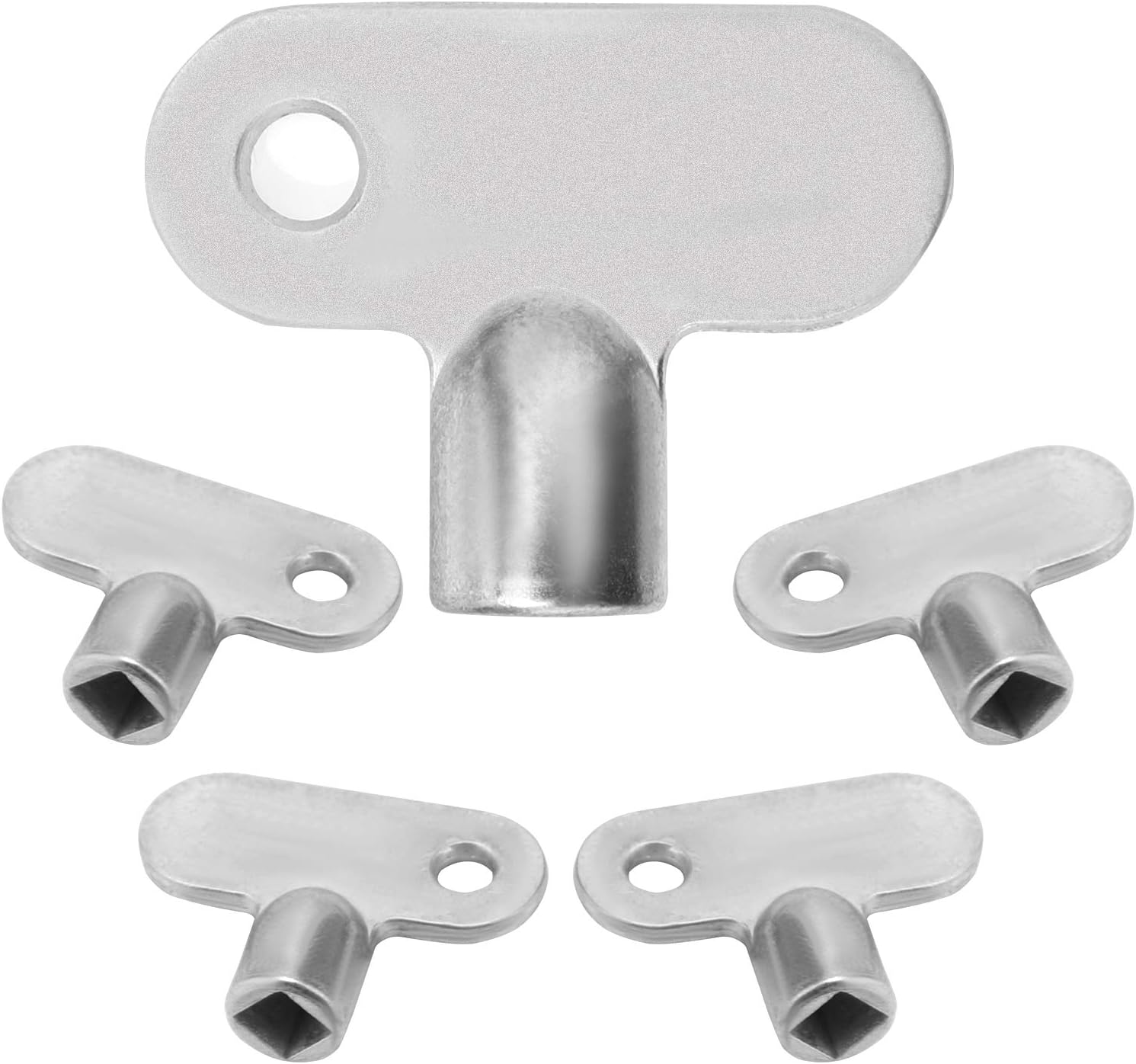 LUTER 5Pcs Radiator Valve Keys, Radiator Bleed Hole Key Radiator Vent