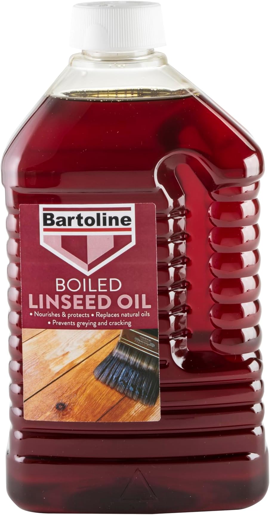 Bartoline Boiled Linseed Oil 2 L Fast Drying Wood Protector Softwood