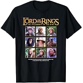 The Lord of the Rings The Fellowship Of The Ring Box Ups T-Shirt