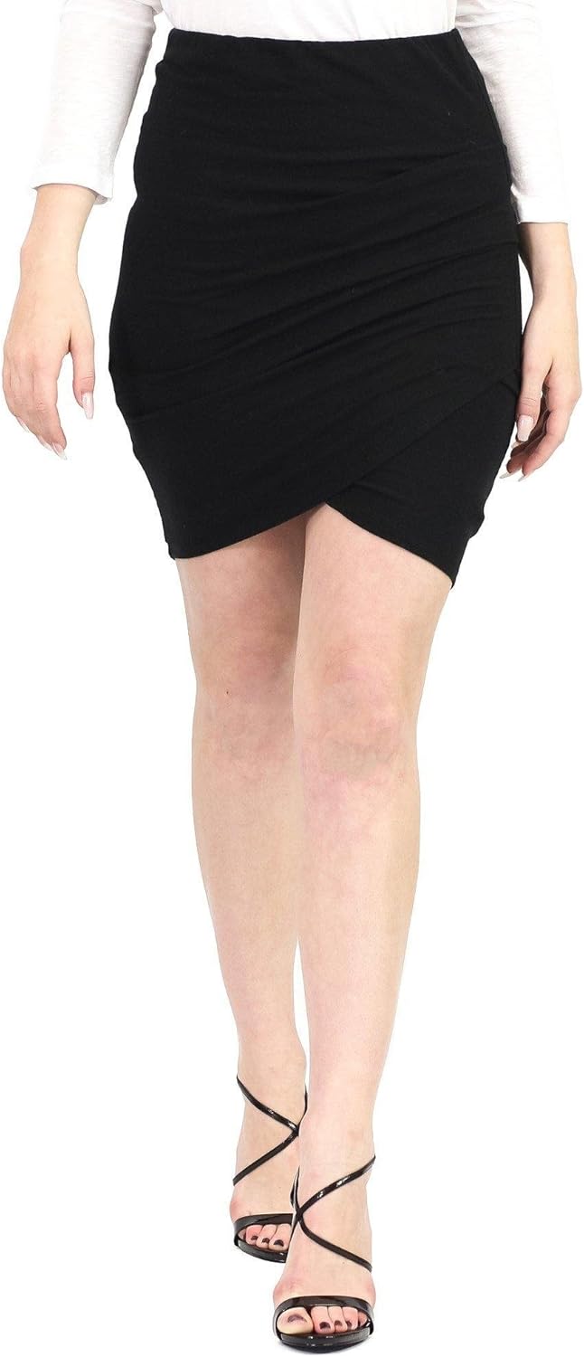 james perse ruched skirt