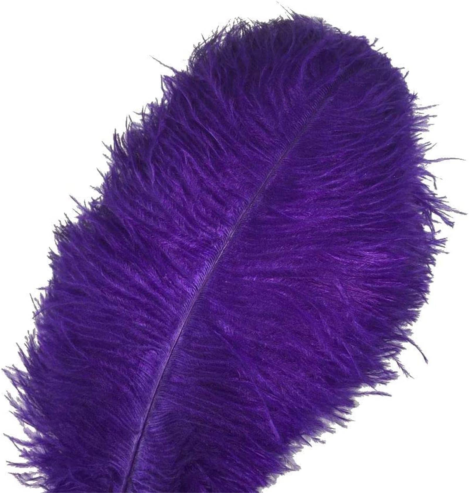 Crenze 10pcs Ostrich Feathers 12-14inch(30-35cm) for Home Wedding Decoration Offers 10 Colors