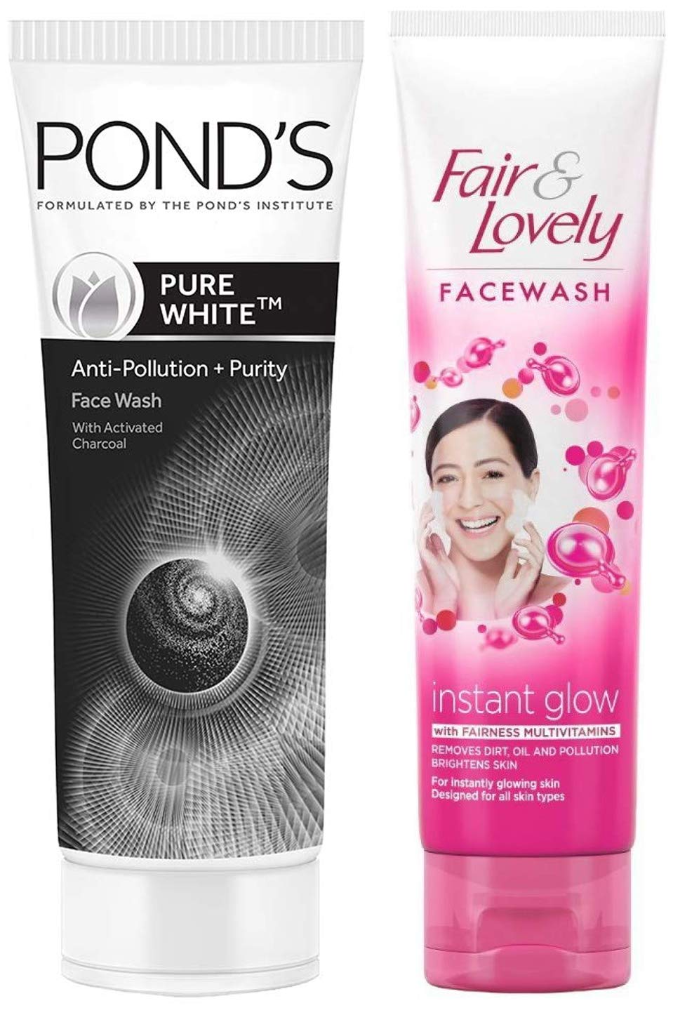 fair & lovely charcoal face wash