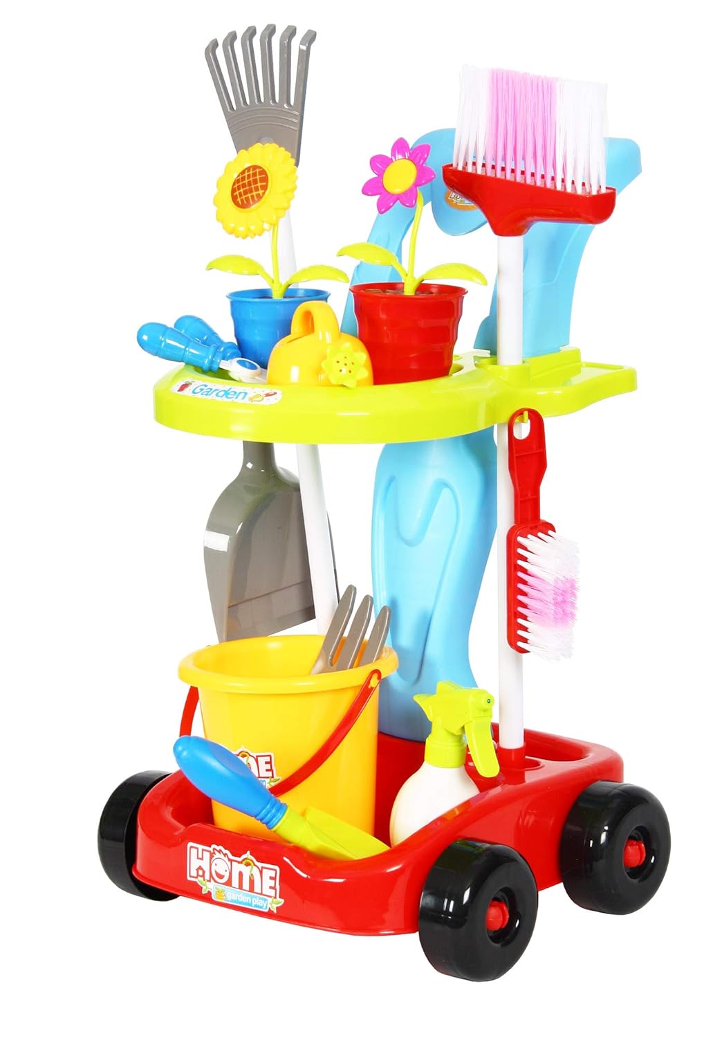 gardening trolley playset