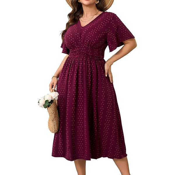 Eliza J Women's Rose Print Fit & Flare Dress, Black/red, 4 at Amazon  Women's Clothing store