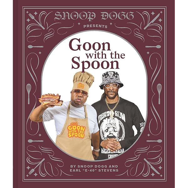 スヌープドッグの料理本　US版 Snoop Doggが盟友E-40とともに新たな料理本『Goon with the