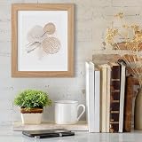 Fabian Clarke London 12x10 Modern Oak Photo Frame with White Mount 10x8 view 4
